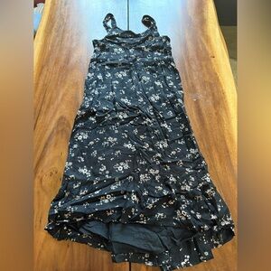 Abercrombie Kids Black Floral Dress